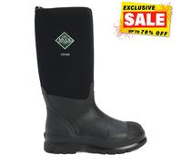Muck Boots Chore Unisex Hombre Mujer Clásico Hi Estampado Botas de Agua Negro