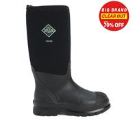 Muck Boots Classic Hi Botas Wellington Unisex Resbalón Negro Con Patrón