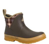Muck Boots Originals Ankle, Botas de Lluvia Mujer, Brown Plaid Gum, 37 EU