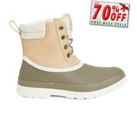 Muck Boots Originals Pato Encaje Mujer Memoria Espuma Impermeable Agua Verde