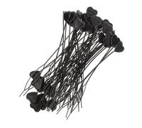 MUCKLILY 100 Piezas Herramienta para Trenzar Cabello Forma de Corazón Accesorio para Coleta Bastón para Daño Kit Rápido para Moños y Trenzas para Mujeres Niñas