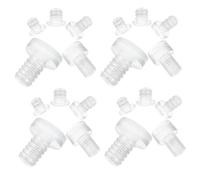 MUCKLILY 100 Topes de Transparentes para Mesa de Vidrio Vástago Almohadillas Antideslizantes en 5 Tamaños 5Mm Pequeño 5Mm Grande Largo 6Mm 8Mm para Muebles Cajones y Gabinetes