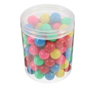 MUCKLILY 100piezas Bolas De Plástico Huecas para Problemas De Probabilidad Bolas Coloridas para Matemáticos y Clasificar Educación