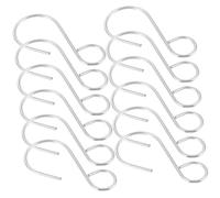 MUCKLILY 100piezas Ganchos Forma De s Para Fijar La Funda De Asiento Del Coche Ganchos Para Colgar Cojines De Asiento De Fijación Para Usar Complementos Coche