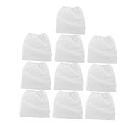 MUCKLILY 10piezas Bolsa Recolectora de Arte de Uñas de Color Claro No Tejida Bolsa de Succión para Manicura para Salón de Uñas y Recolección de Polvo