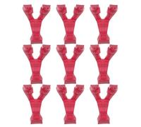 MUCKLILY 12 Pinzas de Plástico para Alimentos Resistentes y Antiescaldaduras, Ideales para Picnic y Buffet, Mantienen las Manos Limpias y Seguras