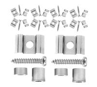 MUCKLILY 1juego Clips De Cuerda De Guitarra Eléctrica Para Retenedor De Cuerdas De Guitarra Acústica y Accesorios Musicales Estabilizador De Tono y Cambio Rápido