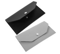 MUCKLILY 2 Carteras Portátiles para Mujer Mini Monederos Pequeños de PU Cierre a Presión Organizador Multifuncional para Tarjetas Monedas y Bolígrafo Ideales para Viajes y Uso Diario