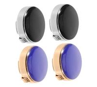 MUCKLILY 2 pares Cufflinks de Esmoquin para Hombre de Botones de Elegantes Accesorios Formales para Bodas Reuniones de Negocios Especiales Diseño Chic y Durabilidad