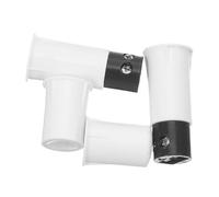 MUCKLILY 2 Pares de Detectores de Contacto para Puertas y Ventanas Interruptor Magnético de Láminas Normalmente Cerrado Detección Precisa para Sistema de Alarma Doméstico y Seguridad en