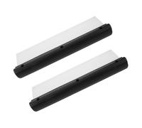 MUCKLILY 2 Piezas Escobilla de silicona escobilla de goma de la ventana del coche escobilla de goma pequeña Rasqueta de limpieza Limpiaparabrisas de automóviles hoja de coche gel de sílice