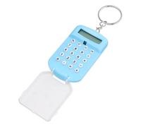 MUCKLILY 2 Piezas Mini Calculadora Portátil para Estudiantes Bolsillo Calculadora de Sobremesa Ligera y Duradera Herramienta Creativa para Cálculos Rápidos Escuela y Oficina Color Azul