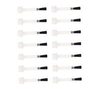MUCKLILY 20 Piezas Cepillo para Uñas Aplicador de Líquido para Esmalte para de Uñas y Profesional Reemplazo de Gel para Manicura