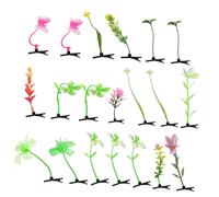 MUCKLILY 20 Piezas Pinzas Pelo Brotes de Soja Pinzas Pelo Mixtas Accesorios Divertidos para Festivales para Brotes de Soja Varios estilos