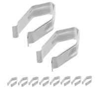 MUCKLILY 20piezas Accesorios para Perchas Pinzas De Versátiles Clip De para Perchas De Ropa para Pinza Mecánica para Colgar Faldas y Planchas