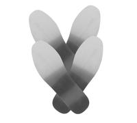 MUCKLILY 2par Plantillas Antipinchazos de Acero Inoxidable para Calzado de Hombre y Mujer Plantillas para Senderismo y Actividades al Aire