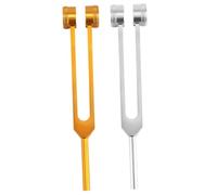 MUCKLILY 2piezas Diapasón Médico De Aleación Diapasón Para Pruebas Sensoriales Nerviosas y Terapias De Sonido Consulta