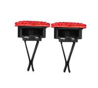 MUCKLILY 2piezas Joyas de Amor para Coche Clips de Decoración para Salida de Ventilación Clips de Aroma para Coche Personalizados para Interior Automotriz