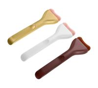MUCKLILY 3 Piezas Brocha para Base de Maquillaje Ultrafina Plana de Maquillaje Líquido para Base Líquida para Difuminar para Mujeres