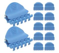 MUCKLILY 30 Piezas Pinzas Cabello Forma de Alas Pinzas para Levantar Raíces Suministros para Peluquería para Envoltorios de Permanente y Peinar el Cabello