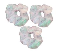 MUCKLILY 3piezas Banda Cabello Colorida Coleteros De Grandes Accesorios Cabello Para Mujeres Sujetador De De Caballo Para Fiestas