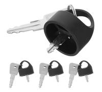 MUCKLILY 4 Juegos de Llaves de Repuesto para Scooter Eléctrico Accesorio para Movilidad Mecanismo de Arranque sin Esfuerzo Compatibles Sillas de Ruedas y Carritos Motorizados Material