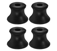 MUCKLILY 4 piezas accesorios de sintonización de música accesorios diapasón soporte de goma negro accesorios para instrumentos musicales