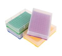 MUCKLILY 4 Piezas Caja Para Tubos De Centrífuga De Estuche Para Tubos Para Almacenamiento Laboratorio Compatible Gradilla Para De Centrífuga