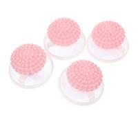 MUCKLILY 4 Piezas Filtro Atrapapelusas para Lavadora Rosa, Recogedor de Pelo de Mascotas Material Firme de Pp y Poliéster, Reduce la Dispersión de Pelos en Ropa y Lavado