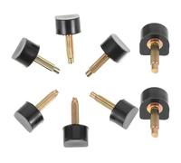 MUCKLILY 4pares Pasadores Sombrero Tacones Altos Reparar Zapatos Obra Color Diseño Simple