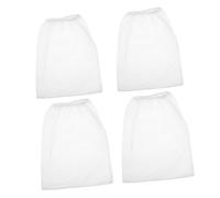 MUCKLILY 4piezas Bolsa Colectora De Polvo Para Aspiradora De Uñas Filtro De No Tejida Accesorio Profesional Para Salones De Belleza y Uso Casa