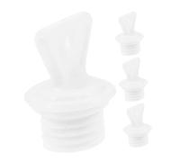 MUCKLILY 4piezas Tapón Reemplazo Para Calentadores De Agua De Tapones Para Botellas De Agua Térmica Previene Fugas y Compacto Para Almacenamiento