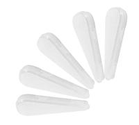 MUCKLILY 5 Piezas Caja de almacenaje Titular de los Dientes portadientes Porta Palillos para Monedero Estuche de palillo de Dientes guardián de los Dientes páginas Transparente