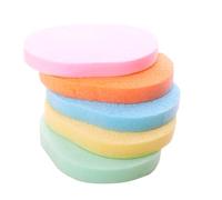 MUCKLILY 50Piezas Esponjas Faciales de Bambú de Limpieza Suave y Exfoliación el Cuidado Aleatorios Limpiar y Eliminar Aceite