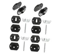 MUCKLILY 6 Juegos De Conectores De Clavijas para Sofá Sujetadores para Sofás Seccionales Accesorios De Herrajes para Muebles Herrajes Negros