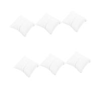 MUCKLILY 6 piezas Cojines para Pulsera Almohadas Suaves para Exhibición Joyería y Reloj Pelusa Larga para Caja Joyas