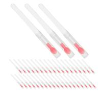 MUCKLILY 60 Piezas Pinceles para Mascarilla Labial Pincel Exfoliante Labial de Silicona Unidades para Maquillaje Herramientas de Maquillaje Reutilizables