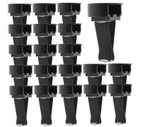 MUCKLILY 60piezas Vent Clips Para Coche Clips De Ventilación De Aire Para Decoración y Aromatización Del Interior Accesorios De Automóvil y Diseño Elegante y Funcional