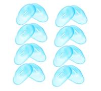 MUCKLILY 8 Pares De De Silicona Reutilizables Para Los Oídos, Para Teñir El Cabello, Champú, Spa, Salón Y Uso Doméstico.