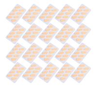 MUCKLILY 80 Pares de Almohadillas Nasales Antideslizantes para Gafas de Sol y Montura, de Esponja EVA Cómodas y Que Aumentan Altura, Tamaño 1.50X0.70X0.10 CM