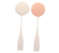 MUCKLILY 8piezas Esponjas De Maquillaje Redondas Esponjas Faciales Para Tónico y Polvos Compactos Kit De Profesional