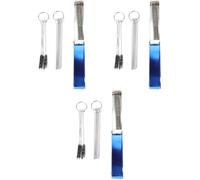 MUCKLILY 9piezas Herramientas De Limpieza De Carburadores Para Motocicletas Incluye Cepillos y Agujas De Para Mantenimiento De Motores y Atv