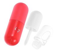 MUCKLILY Aceite Voluminizador de Labios Hidratante y Nutritivo 2 Unidades Esencia Vegetal Bálsamo Suavizante Natural para Cuidado Labial Relleno de Labios Sabor Menta y Fresa