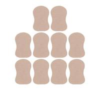 MUCKLILY Almohadillas Desechables Sudor de Axilas y Pies, Adhesivas E Invisibles, 10 Unidades, Material Seguro y Elástico, Antitranspirante para Hombres y Mujeres, Uso Cómodo y Discreto