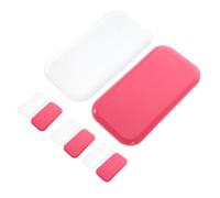 MUCKLILY Almohadillas para Extensiones de Pestañas Reutilizables 8 Piezas 4 Rosa 4 Transparentes Parche Frontal de Silicona Gruesa Protección E Aislamiento para Lifting y Permanente