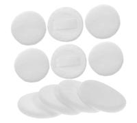 MUCKLILY Almohadillas Redondas de Algodón Esponjas Suaves y Fáciles de Limpiar para Maquillaje Pack de 12 Ideales para Polvos Sueltos y Uso Diario