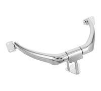 MUCKLILY Bisagra para Reposacabezas de Sofá y Cama Ajustable, Conector Metálico de Aleación de Aluminio Cromado Plateado, Accesorio para Muebles de Hogar, Oficina y Reuniones Sociales