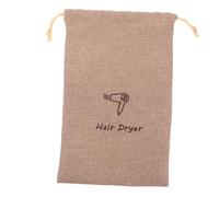 MUCKLILY Bolsas De Almacenamiento con Cordón Bolsa para Productos Capilares Soporte para Secador De Pelo para Baño