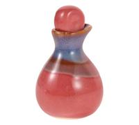 MUCKLILY Botella de Esencial de Cerámica Rosa, Recipiente para Aromaterapia y Spa, Tarro para Almacenamiento en Salón de Belleza, Diseño Resistente y Práctico, Uso para Fragancias