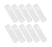 MUCKLILY Botellas de Viaje para Cosméticos 10 Pcs 50Ml Contenedores Recargables de Loción y Champú Dispensadores Prácticos para y Familiar Material PE y PP